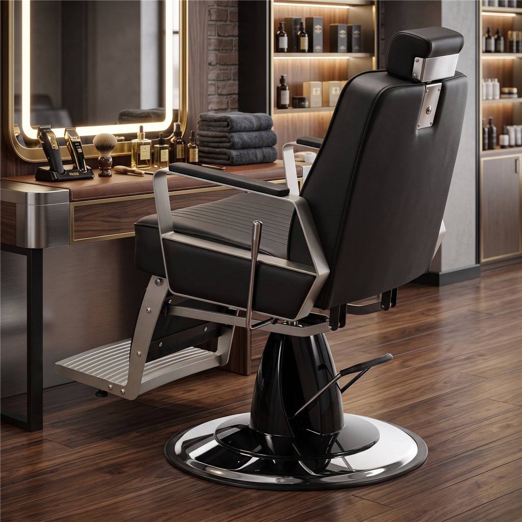 Classic Barber Chair – Vintage and Modern Hairdressing Chair by i-Medstetic