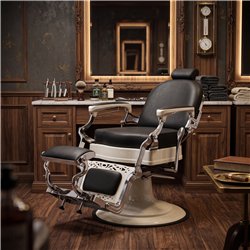 Cadeira de Barbeiro Black Master Vintage i-Medstetic