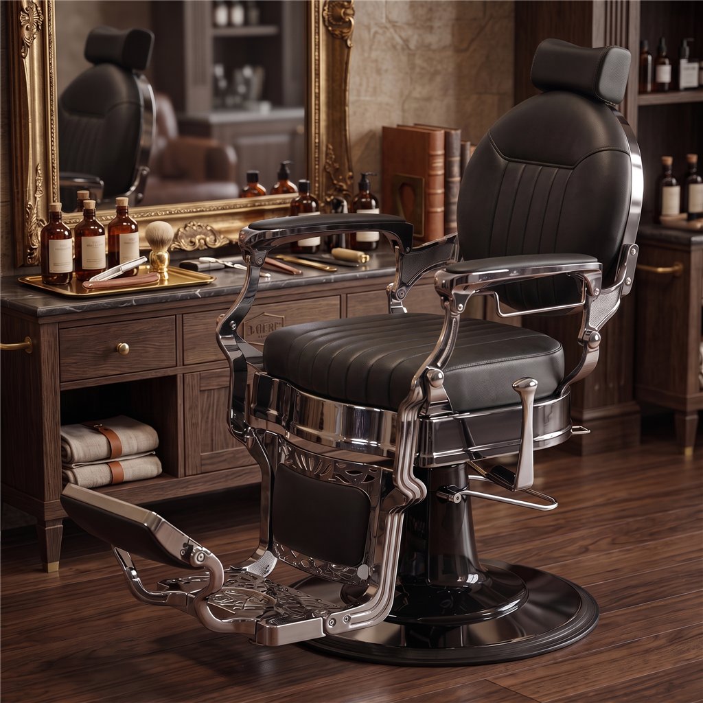 Fauteuil de barbier vintage Mige i-Medstetic