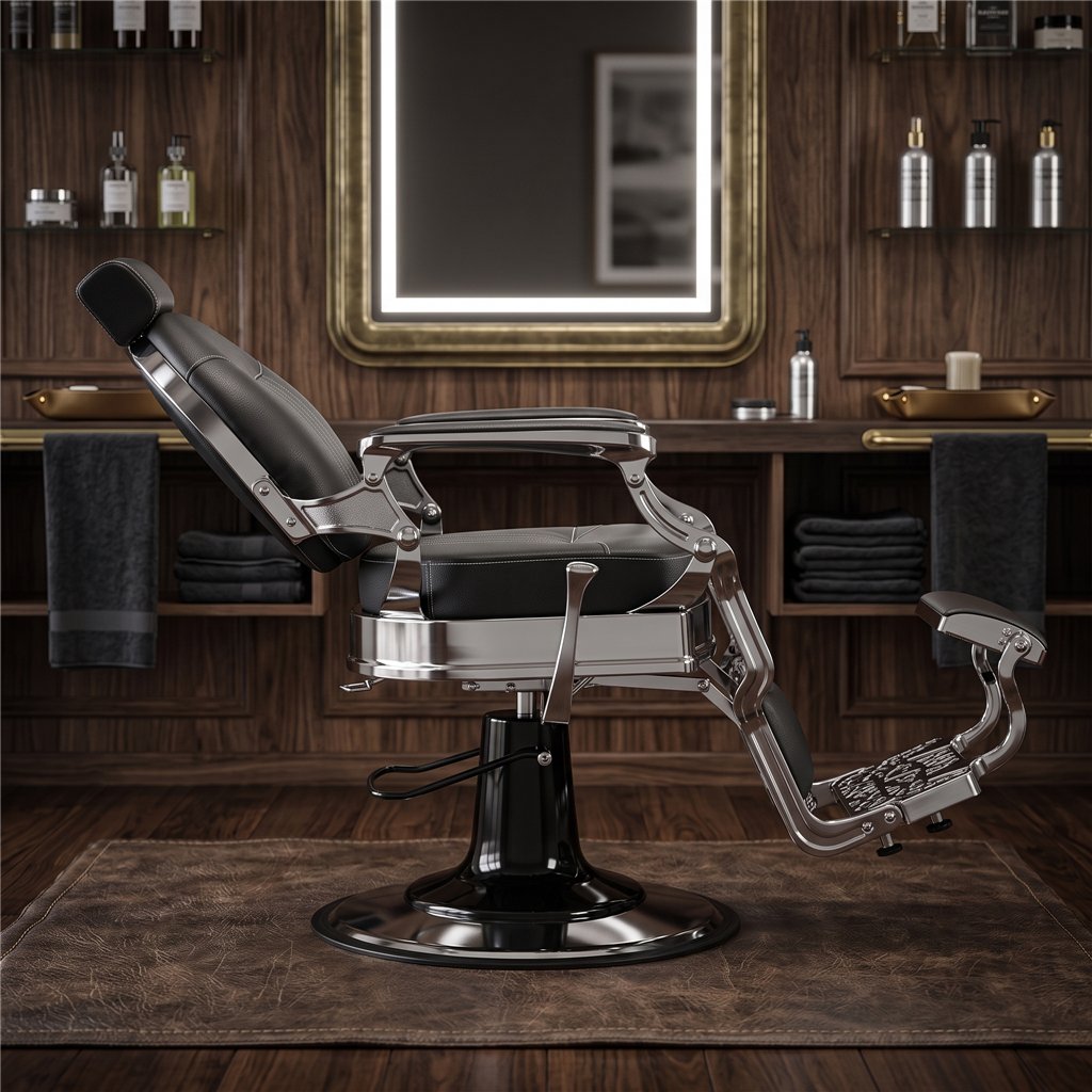 Cadeira de barbeiro Caesar vintage Weelko