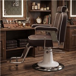 Sillón de Barbero Manhattan: Confort Vintage – i-Medstetic