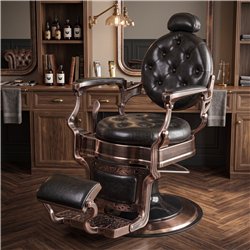Chaise de barbier perfido bronze vintage Fersan