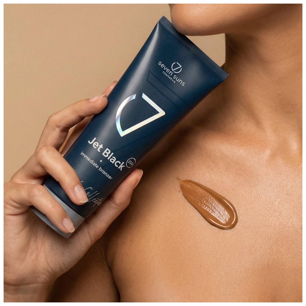 7suns Jet Black Iconic Immediate Bronzer 250 ml