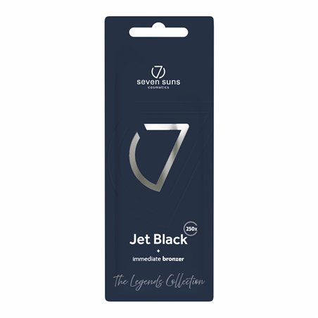 7suns Jet Black Iconic Immediate Bronzer 250 ml
