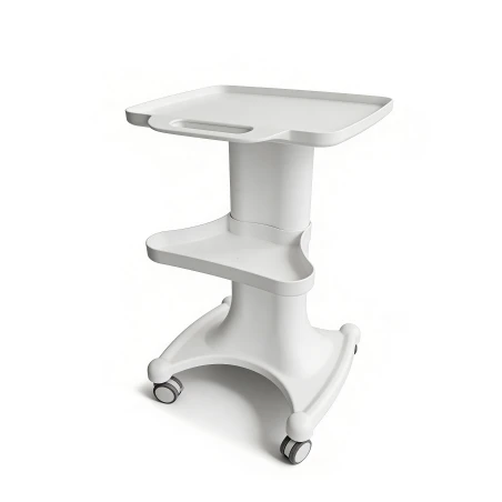 Carrito de plástico ABS de estética Weelko Cargo blanco