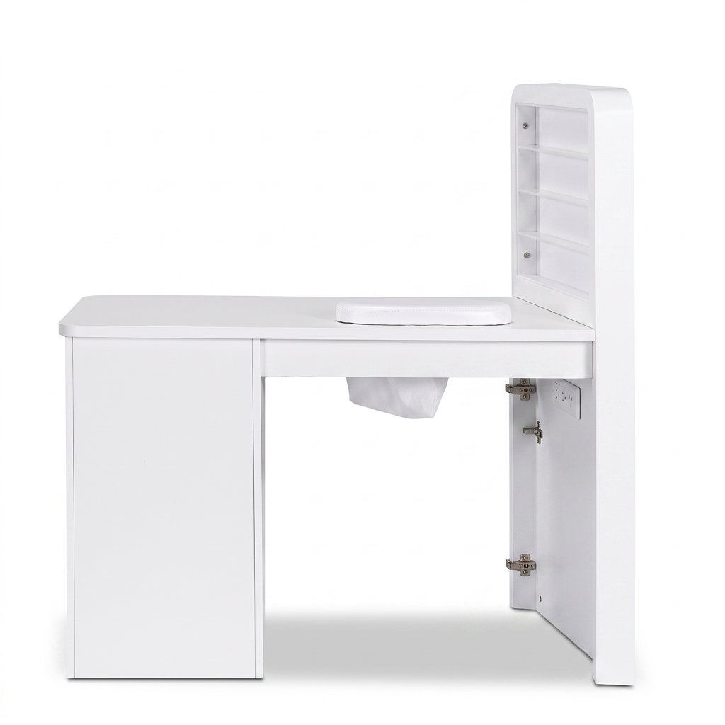 Mirplay MARION manicure table with LED display and nail dust extractor
