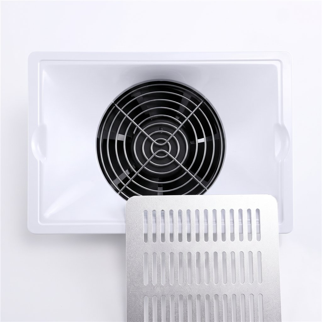Mesa de manicure Mirplay MARION com expositor LED e aspirador de unhas