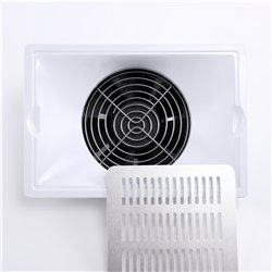 Mesa de manicure Mirplay MARION com expositor LED e aspirador de unhas