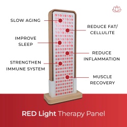 Painel de luz vermelha Sunlighten RED Light Therapy Panel