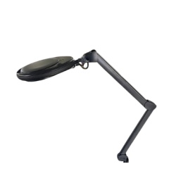 Lâmpada LED com lupa Weelko MEGA BLACK 5x