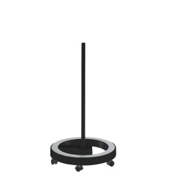 Lámpara LED con lupa Weelko MEGA BLACK 5x