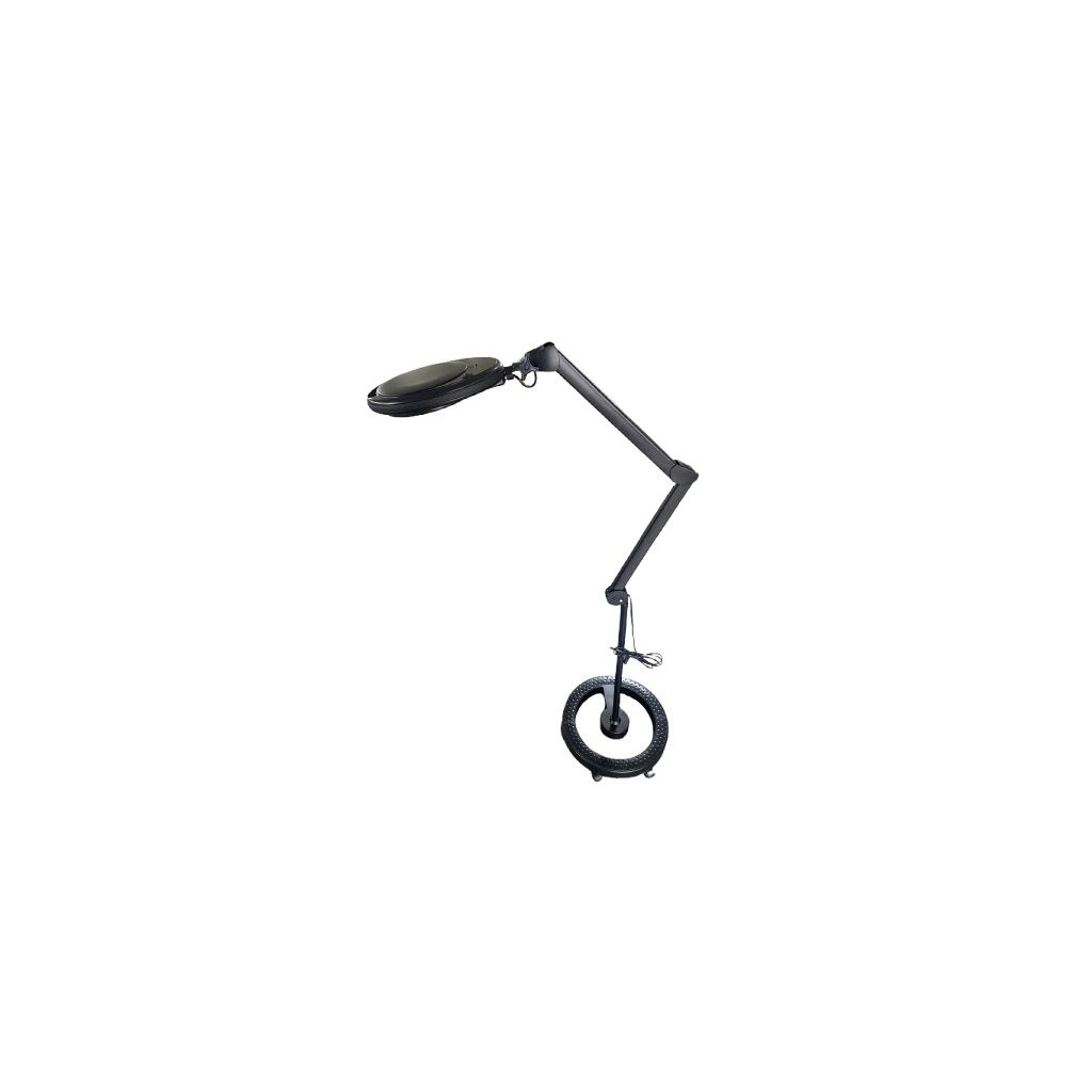 Candeeiro lupa LED Weelko MEGA+ BLACK 5 dioptrias