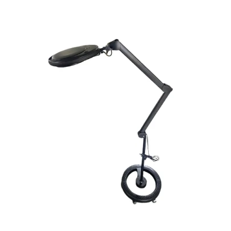 Lámpara lupa LED Weelko MEGA+ BLACK 5 dioptrías