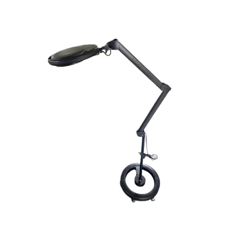 Weelko MEGA+ BLACK LED-Lupenleuchte 5 Dioptrien