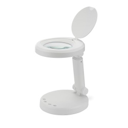 Lampe LED avec loupe Weelko Flip WKL006