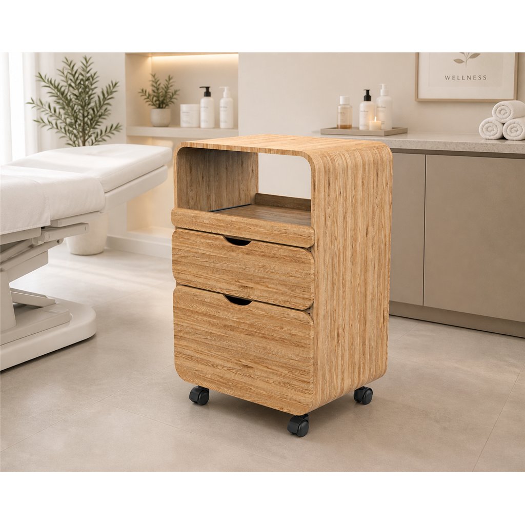 Carrinho de estética Weelko Tidy com gavetas
