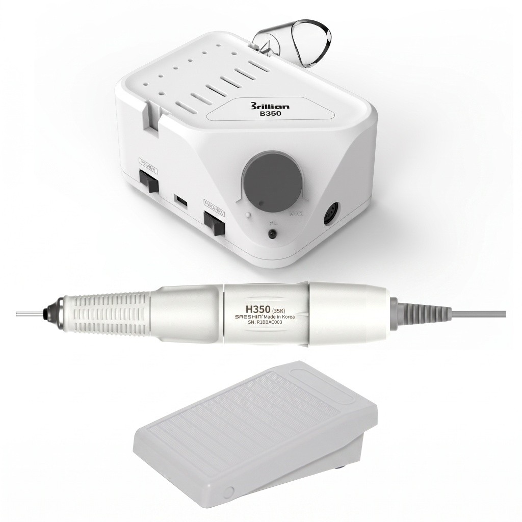 Micromotor de uñas Weelko STRONG B350 / H350 con caja de control y manípulo