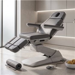 Weelko Medial + grey electric podiatry chair
