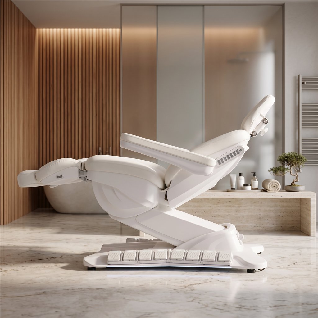 Cadeira elétrica de estética Weelko Gir + com aquecimento