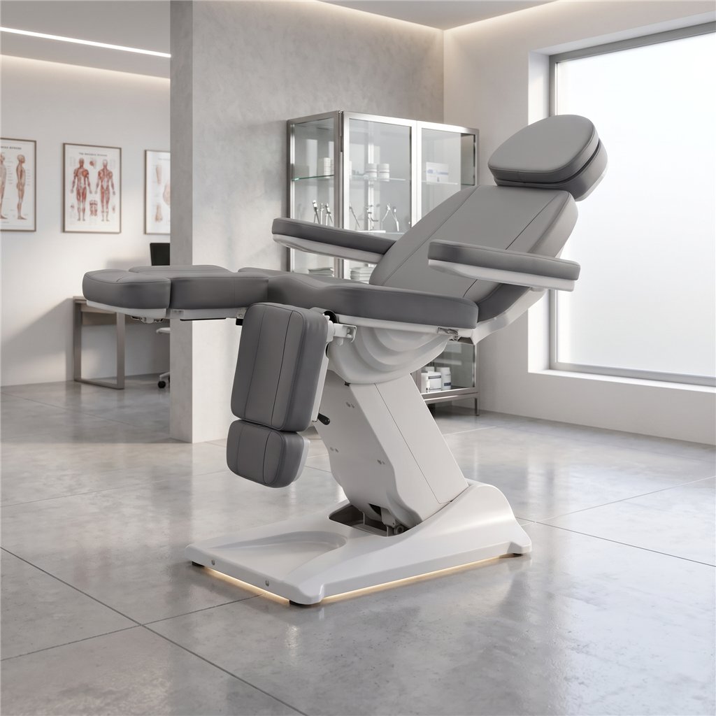 Weelko Solstice poltrona podologica elettrica a 3 motori grigio