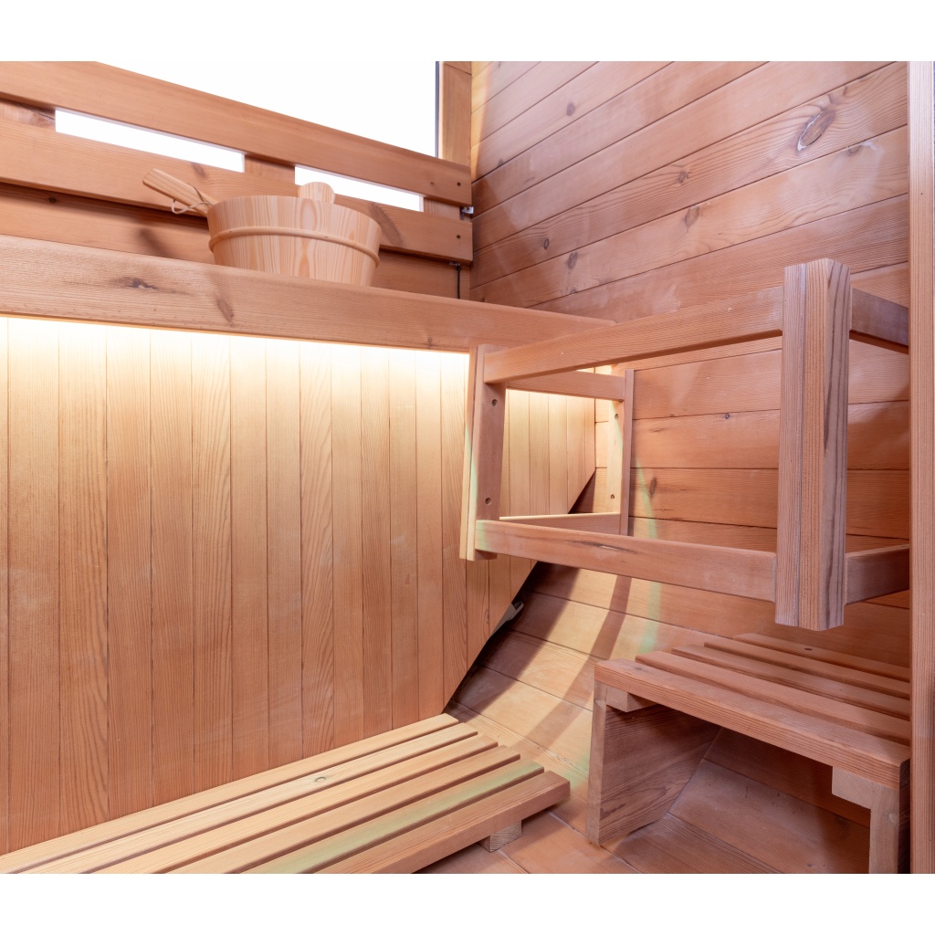 Sauna exterior tradicional Holl’s Cocoon 2 lugares