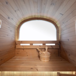 Sauna exterior tradicional Holl’s Cocoon 2 lugares