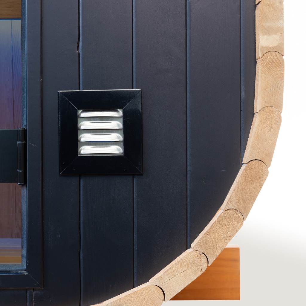Sauna exterior tradicional Holl’s Cocoon 2 lugares