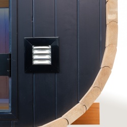 Sauna exterior tradicional Holl’s Cocoon 2 plazas
