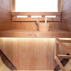 Sauna exterior tradicional Holl’s Cocoon 2 lugares