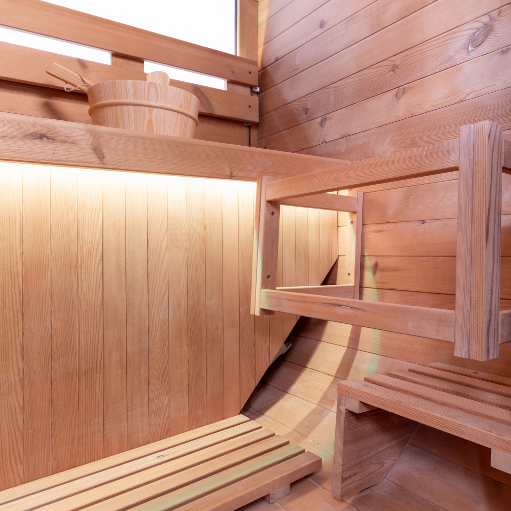 Sauna exterior tradicional Holl’s Cocoon 2 lugares