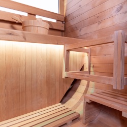 Sauna exterior tradicional Holl’s Cocoon 2 plazas