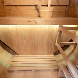 Sauna exterior tradicional Holl’s Cocoon 2 lugares
