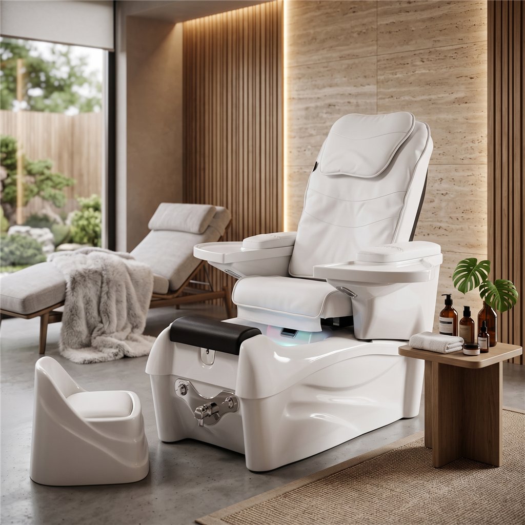 Omega pedicure chair with 3D Shiatsu massage – NeoBeauty
