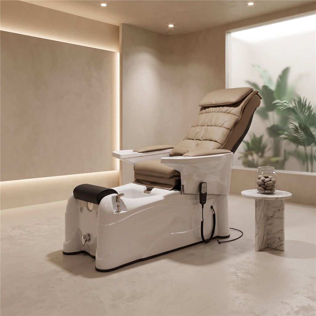 Sillón spa eléctrico Weelko Ease Beige