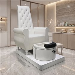 Queen pedicure chair with integrated footbath - I-medStetic Premium