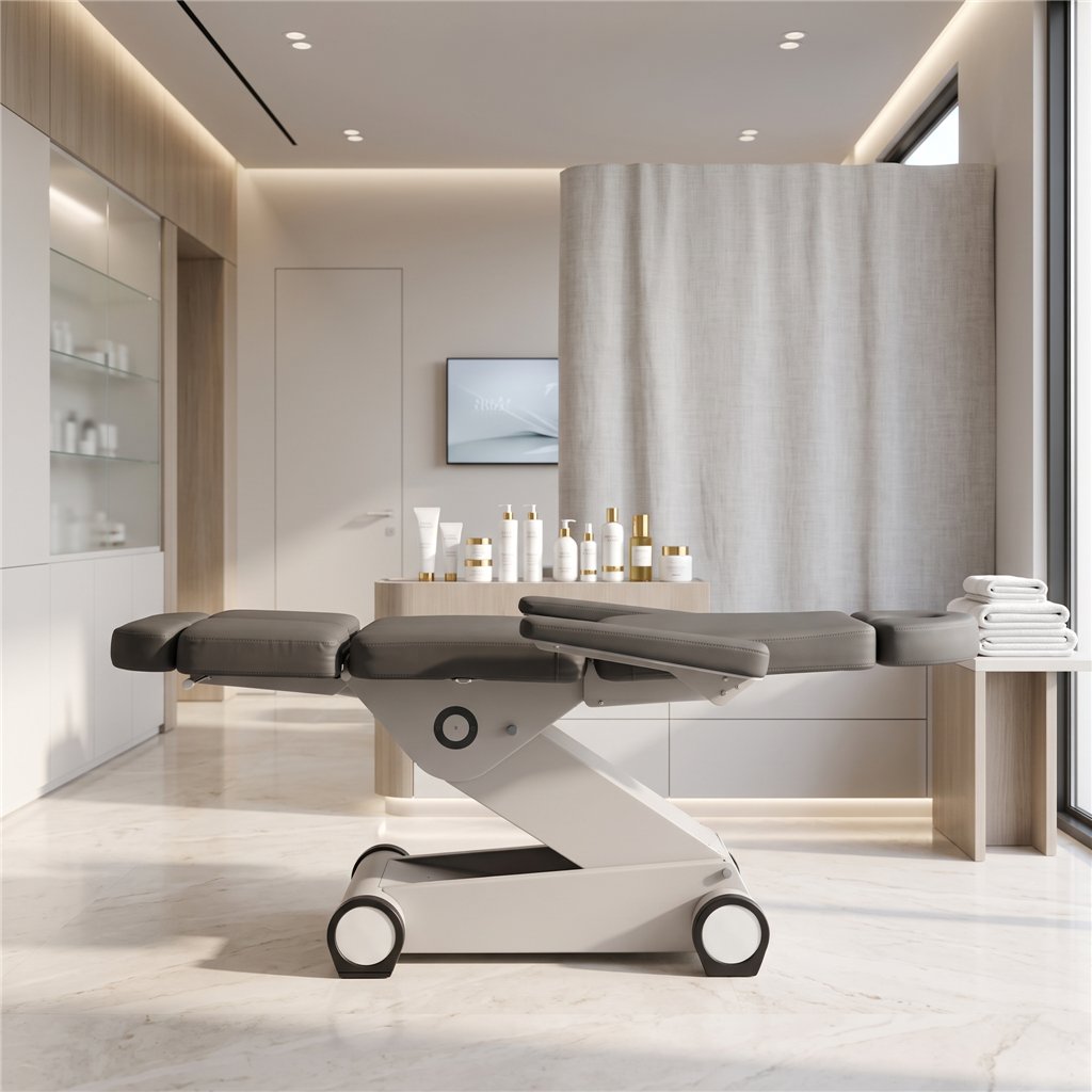 Sillón de Podología y Pedicura B'Light Grey Weelko con 3 motores y LED