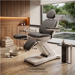 Poltrona podologica elettrica nera I-medStetic Premium