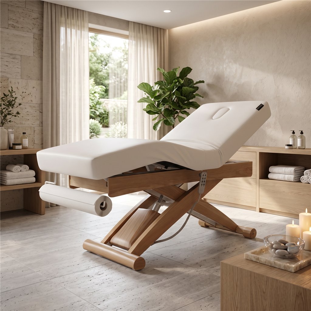 Elektrische Massageliege Weelko Cyx + mit 3 Motoren