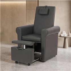 Lumina pedicure chair, gas lift backrest, Weelko