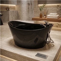 Isla pedicure spa basin, oval ceramic - NeoBeauty