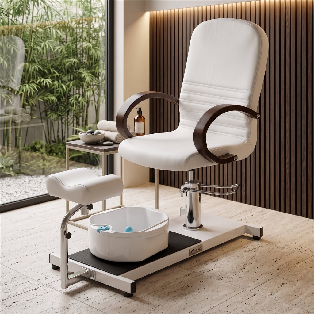 Astra Pedicure Chair with Integrated Foot Bath - Weelko