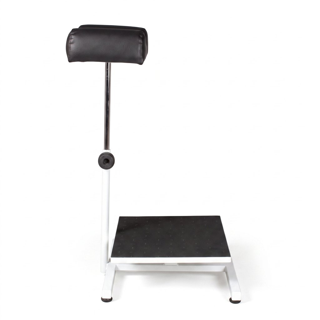 NeoBeauty pedicure bath stand with adjustable non-slip footrest