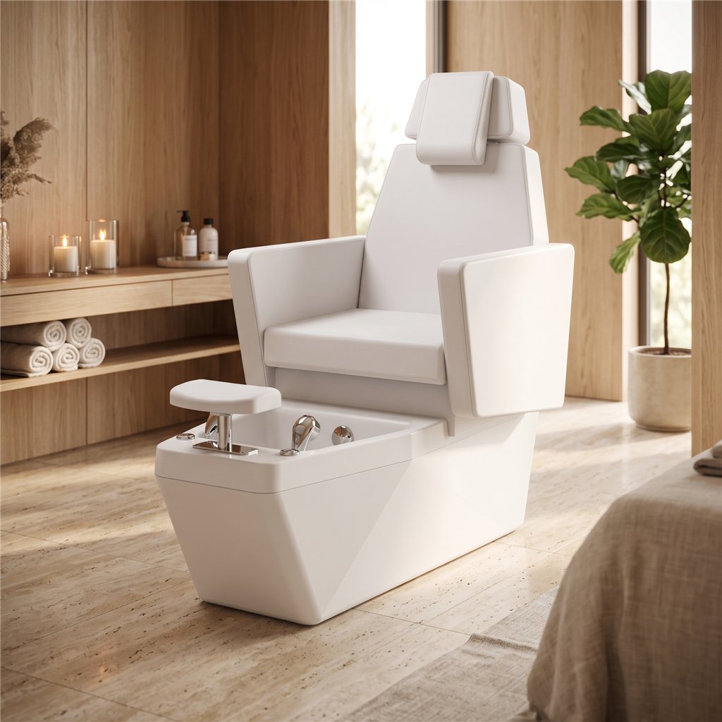 Fauteuil de pédicure AGATE DDUUETT avec SPA hydromassant