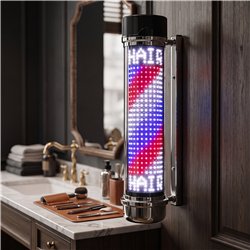 Barber Pole LED digitale
