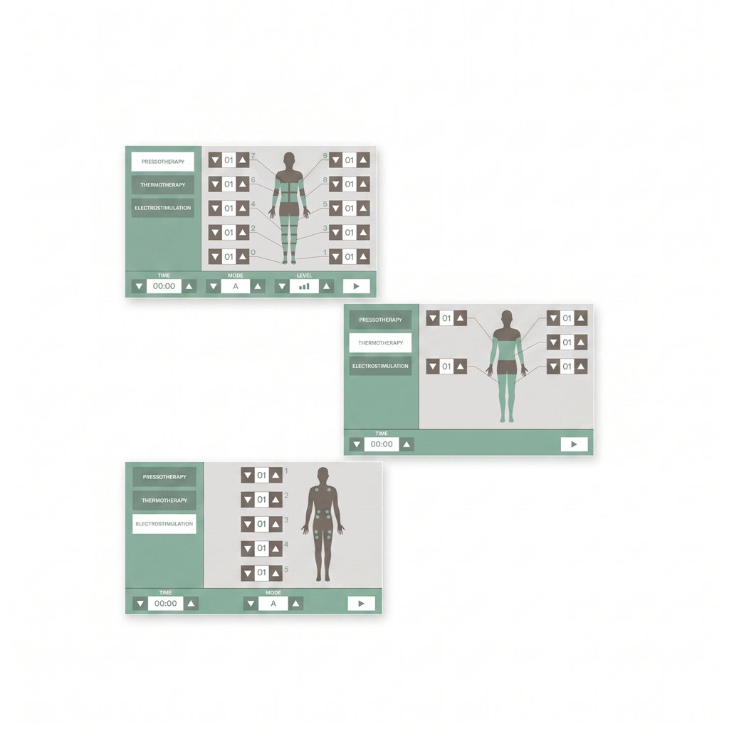 Khona Press 3-in-1 – Pressotherapiegerät mit Thermo & EMS