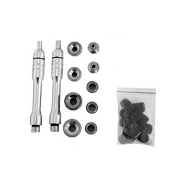 Microdermoabrasione F319B con punte diamantate intercambiabili Weelko