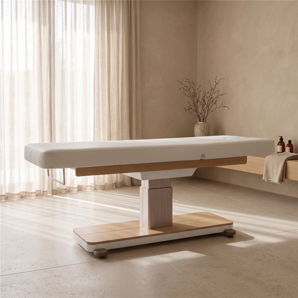 Camilla de Masajes SPA Eléctrica Orion (Base Madera)