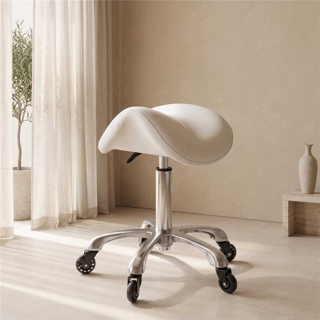 Banco ergonómico Weelko Silent Organic com assento tipo sela