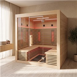 Sauna de infrarrojos Holl's Canopée 6 plazas