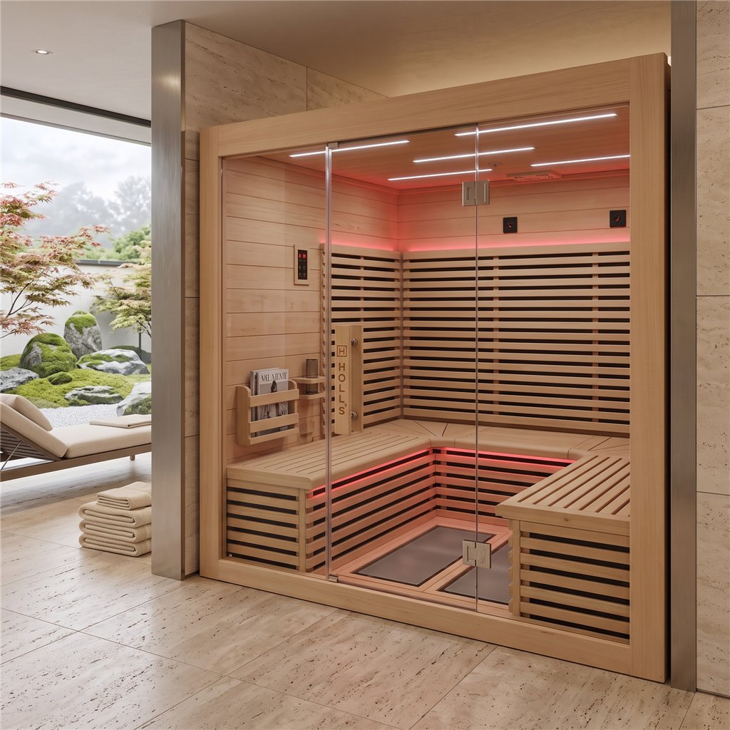 Sauna de infravermelhos Holl's Canopée 6 lugares